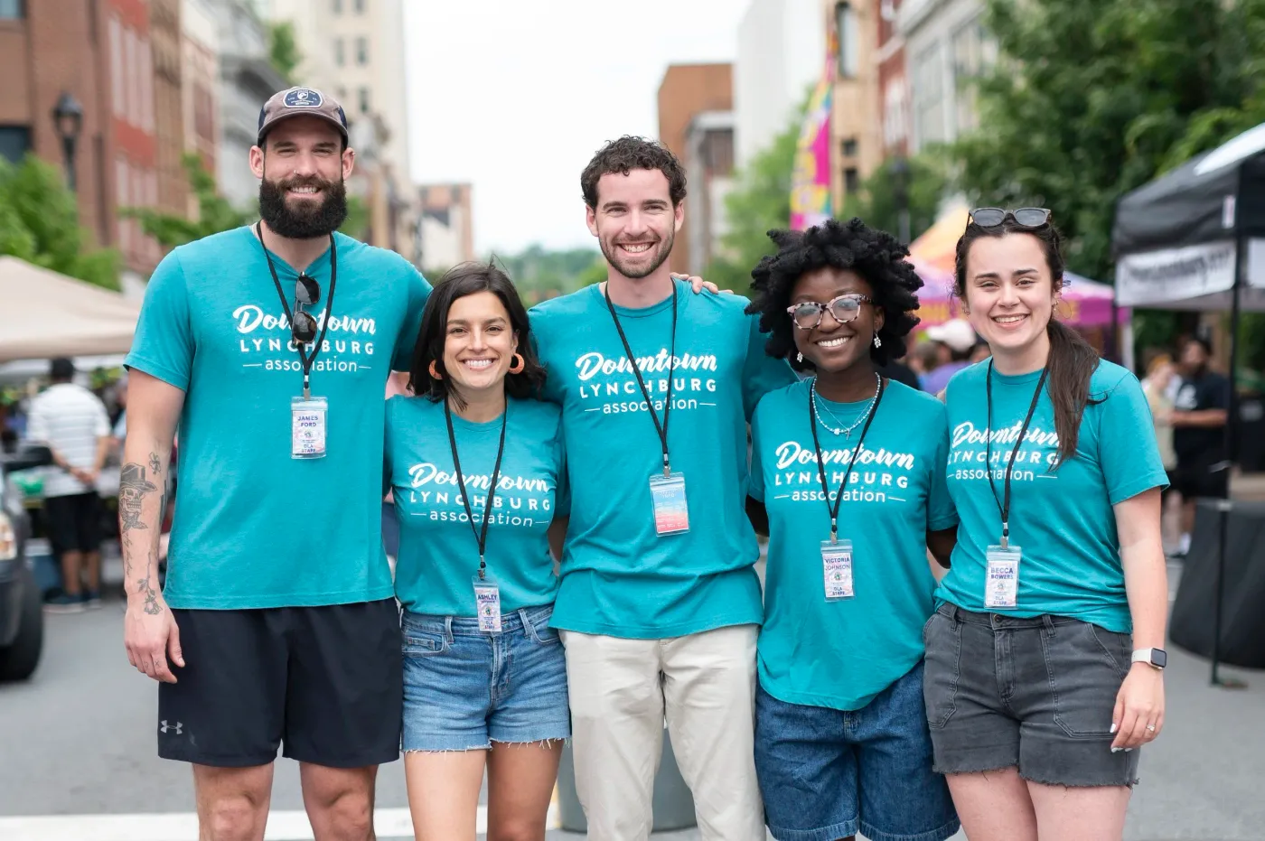 Volunteers helping keep Downtown Lynchburg clean and welcoming